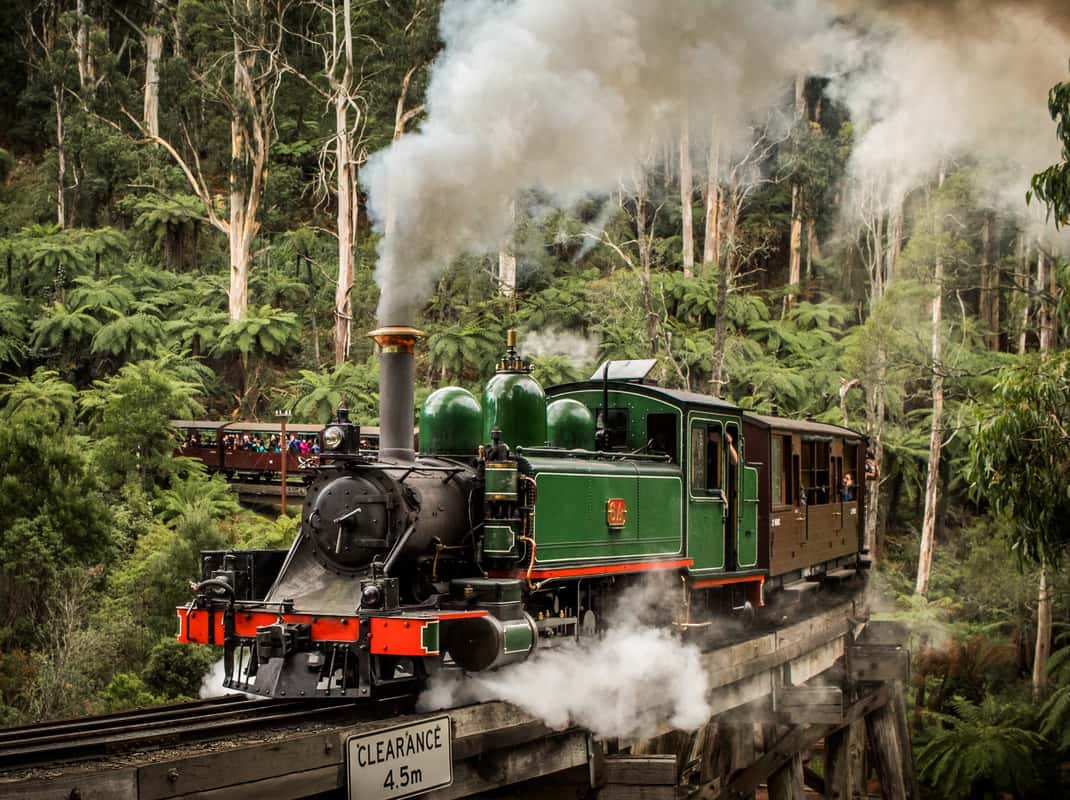 Puffing Billy Railway: Heritage Steam Train Journey