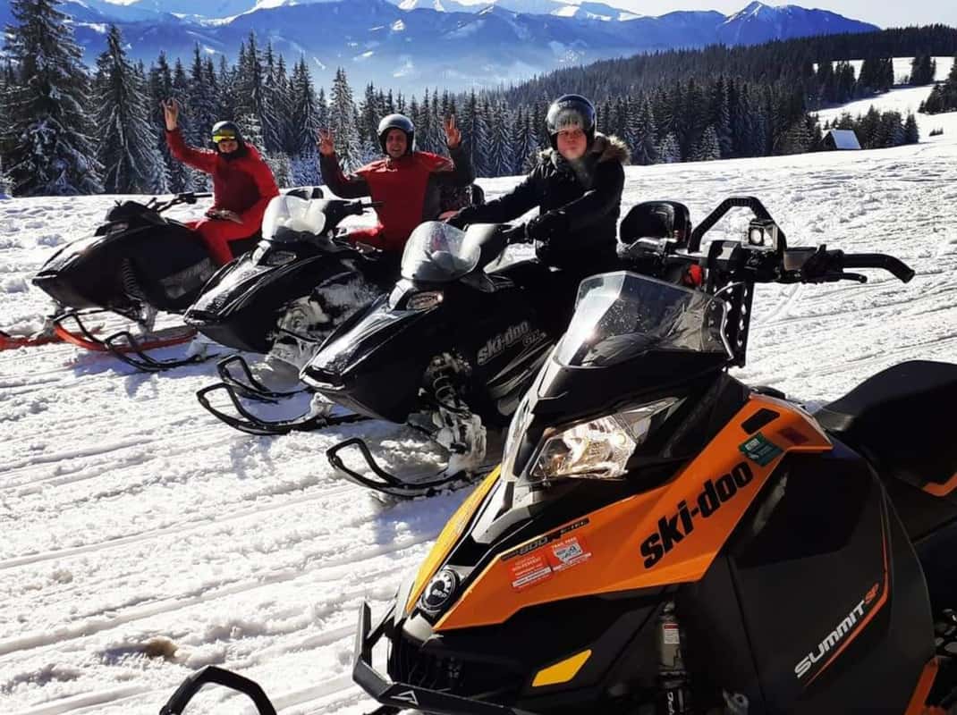 Sneeuwscooter Zakopane