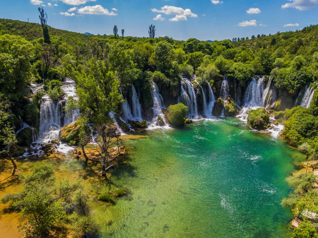 Počitelj historisch dorp Bosnië
