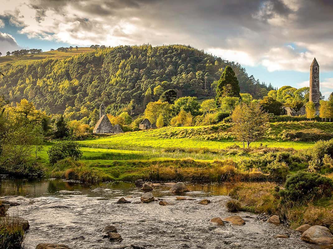 Glendalough vallei Wicklow