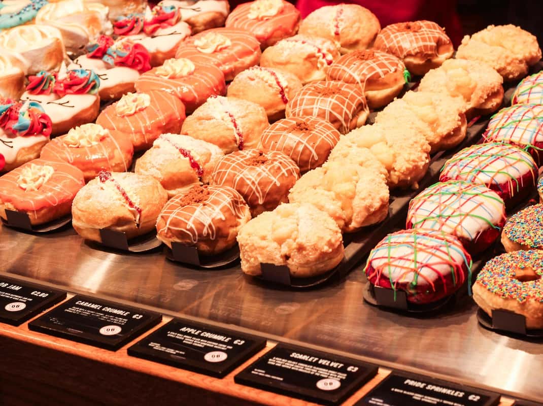 Cork historische donuts