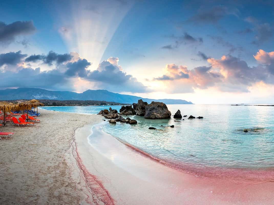 Roze strand Elafonisi