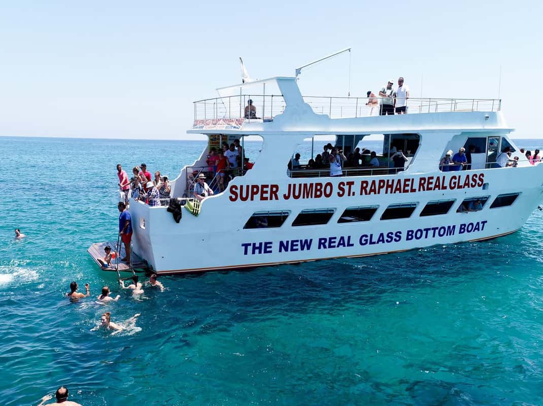 Glazen bodem boottocht Paphos