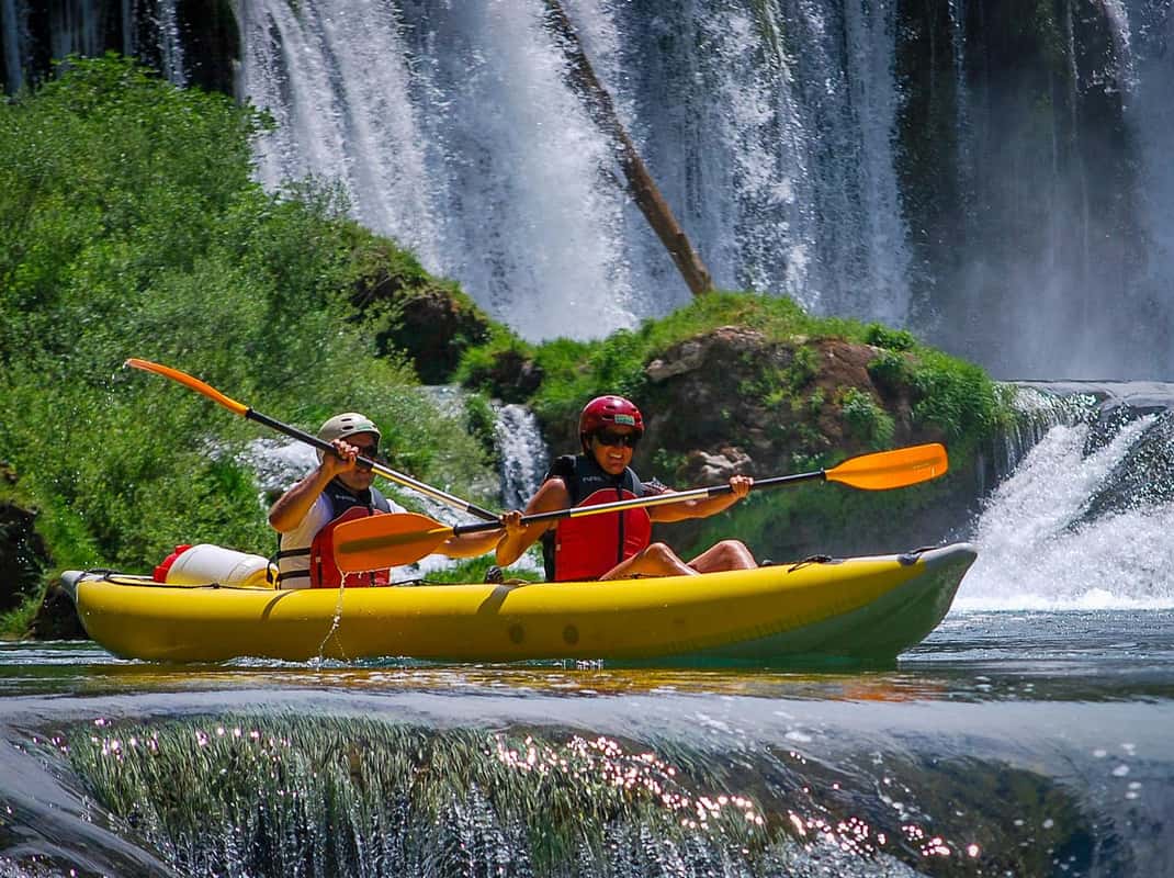 Zrmanja rivier kajakken