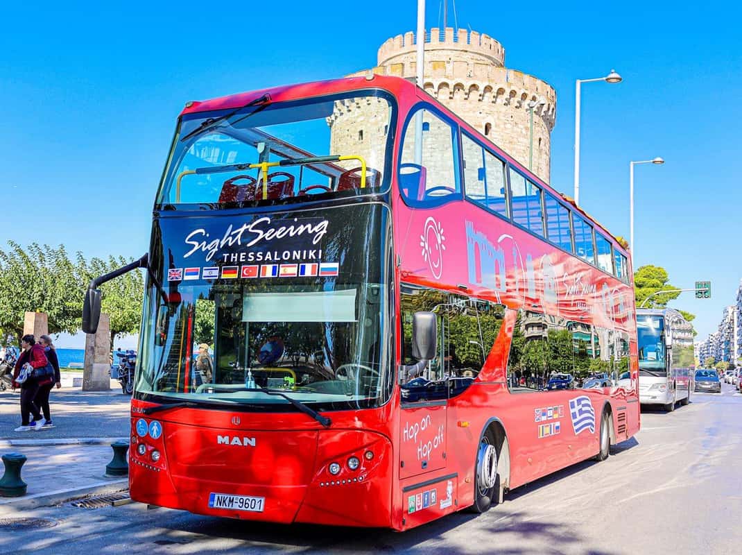 Hop-on hop-off bus Thessaloniki