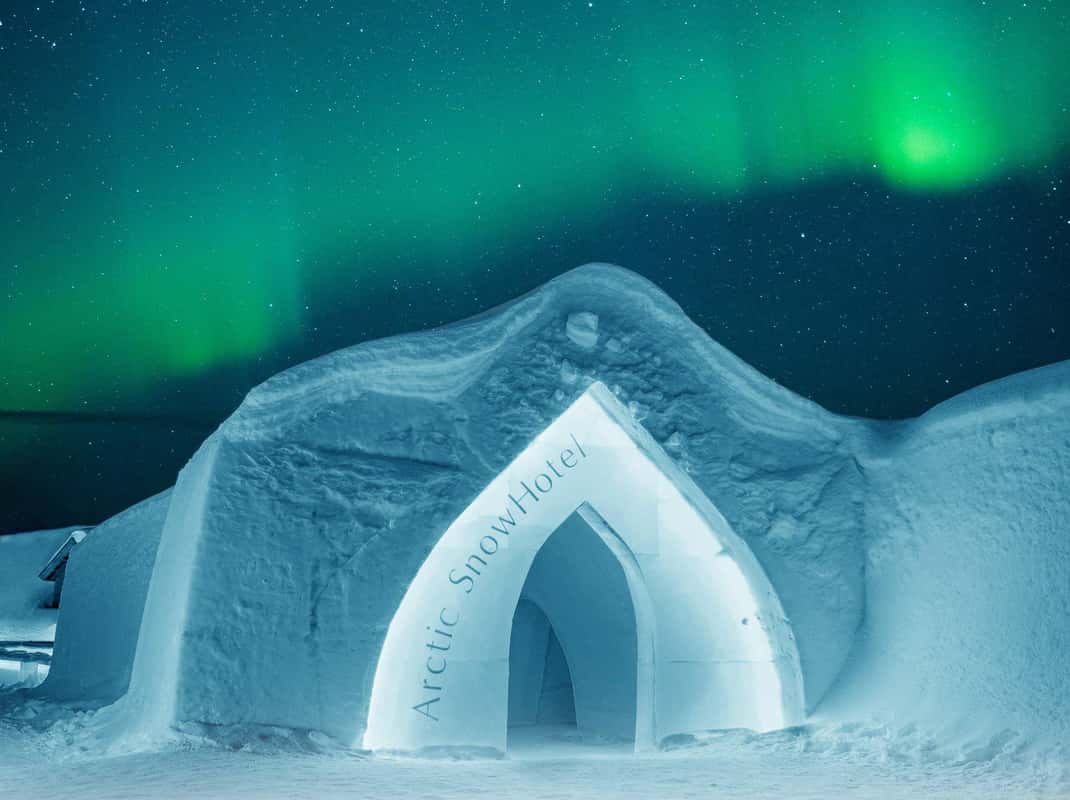 Arctic SnowHotel ijskamer