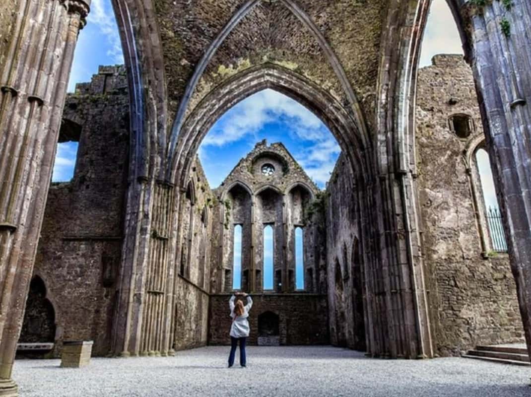 Rock of Cashel uitzicht