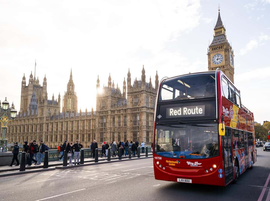 Londen hop-on hop-off sightseeing bus