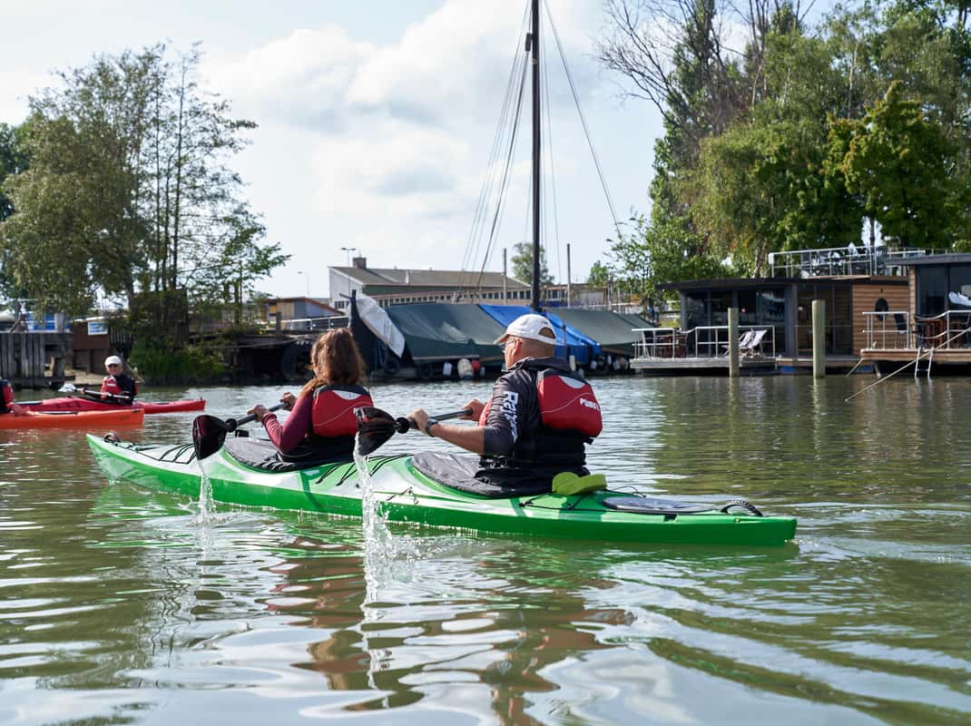 Kajak stadstour Zweden