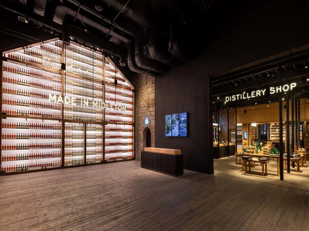 Jameson Distillery koperen ketels