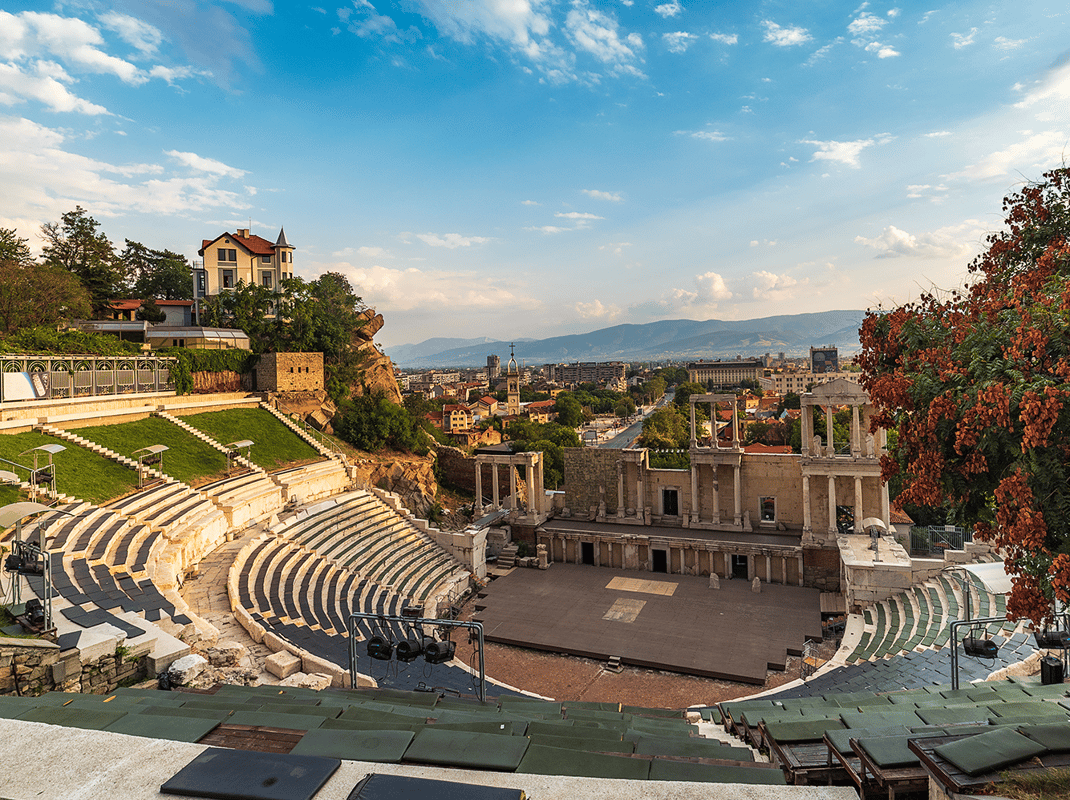 Plovdiv oude stad