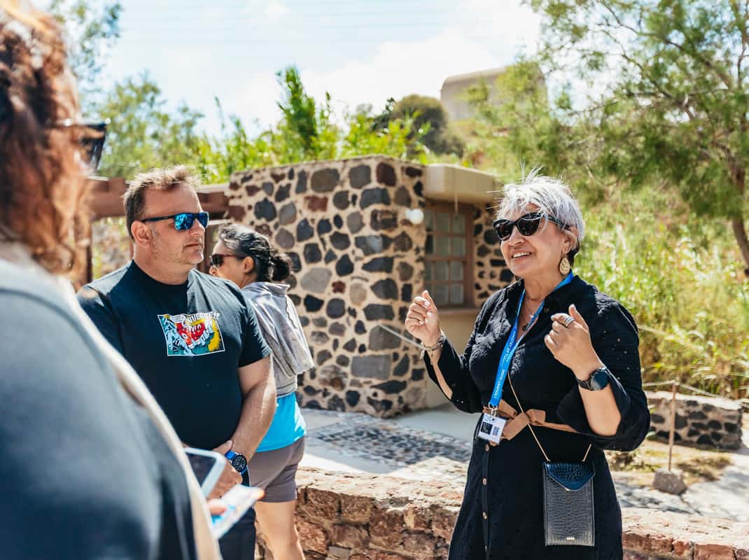 Akrotiri opgravingen Santorini archeologische site