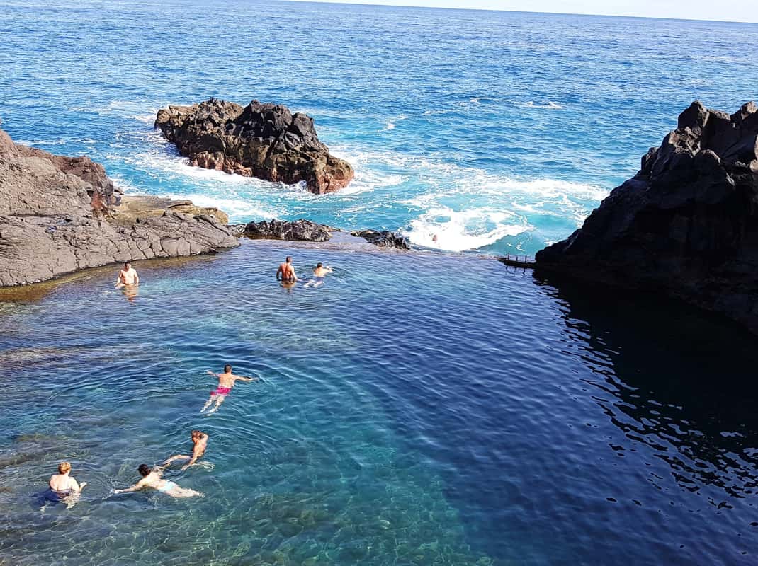 Seixal zwart zandstrand