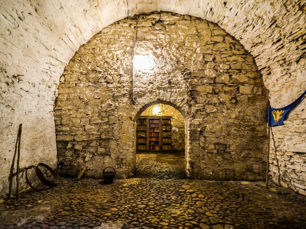 Middeleeuwse kelders Praag