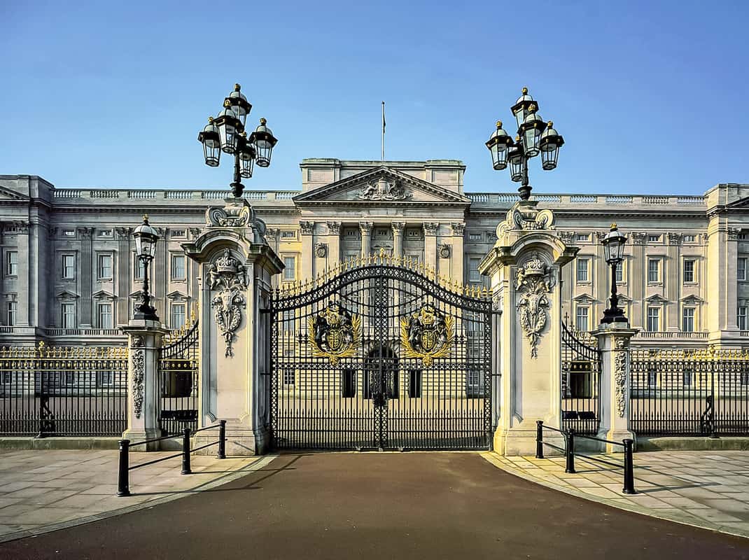 Buckingham Palace vooraanzicht