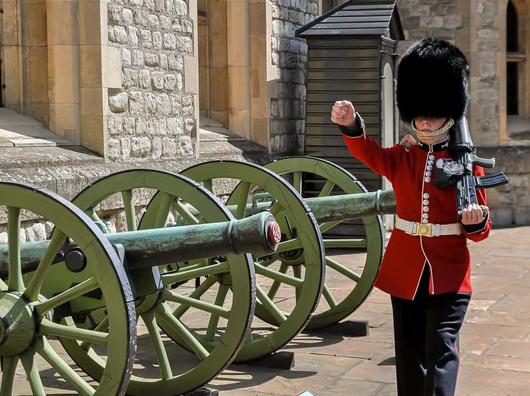 Tower of London met Tower Bridge