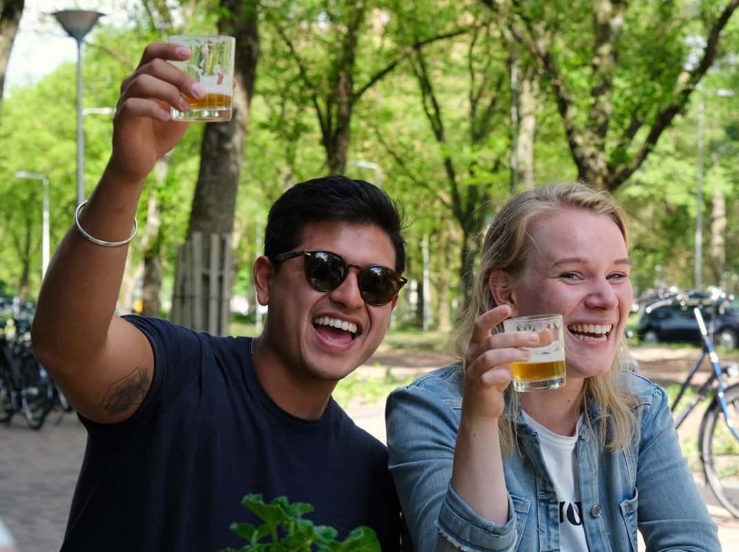 Fietsen langs de grachten Utrecht