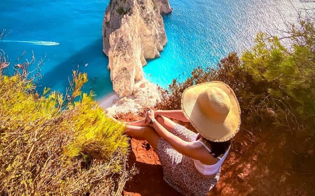 Zonsondergang Myzithres Zakynthos