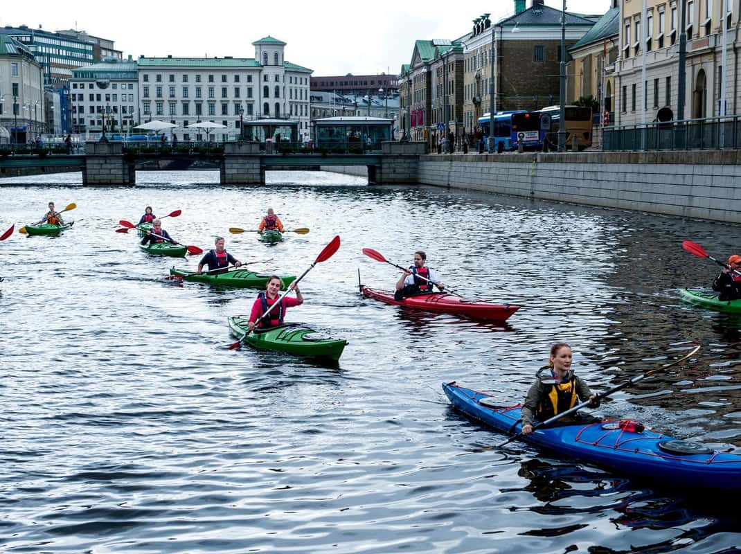 Göteborg kajak tour