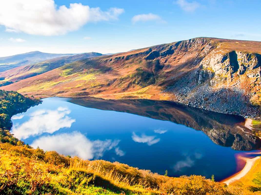 Wicklow Mountains landschap