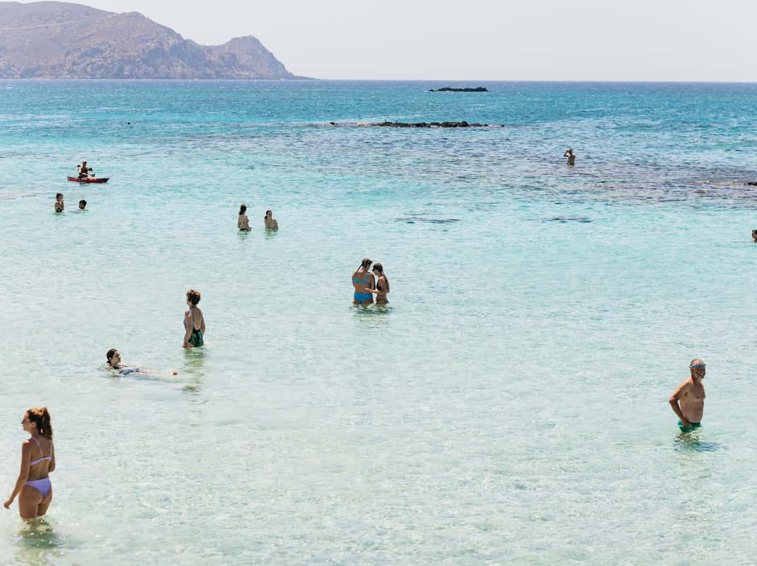 Lagune Elafonisi Kreta