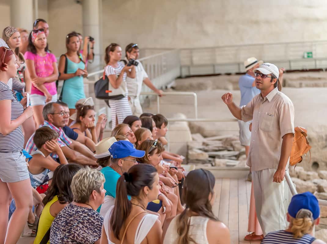 Traditioneel Grieks dorp Santorini