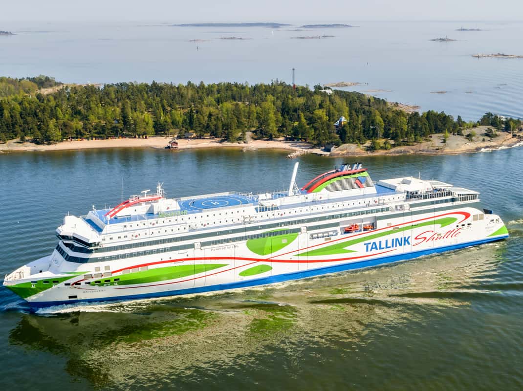 Oude stad Tallinn uitzicht