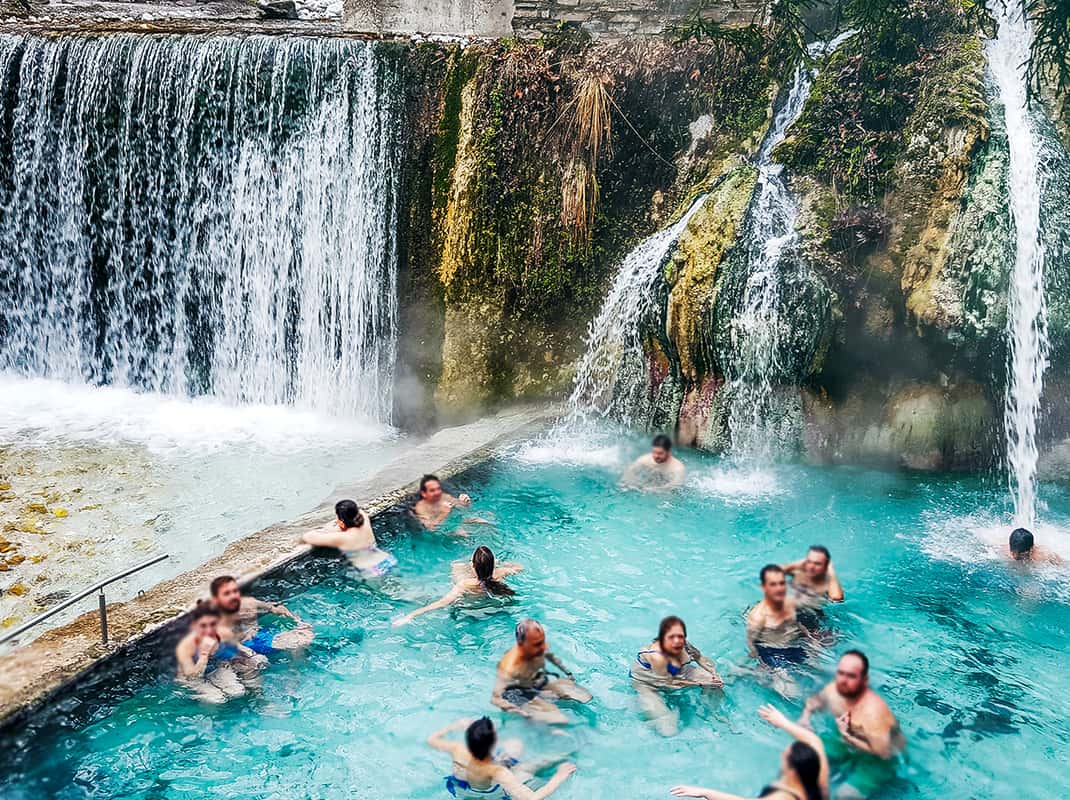 Pozar thermale bronnen bij Thessaloniki