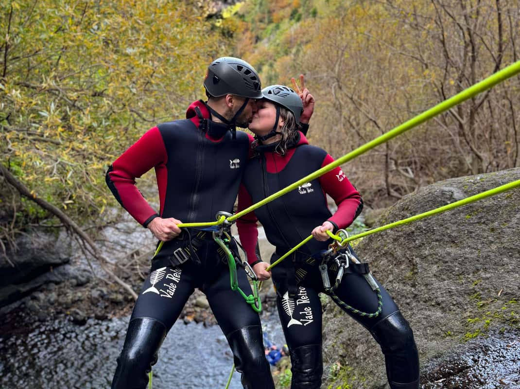 Canyoning natuurlijke pool