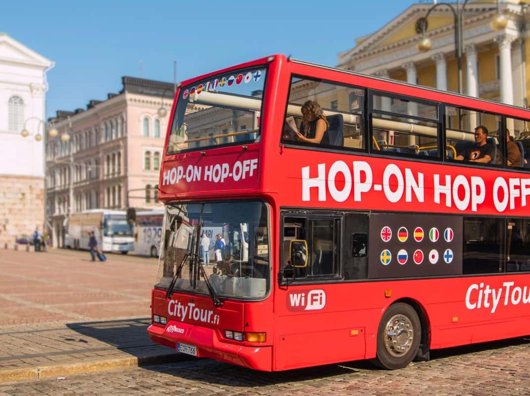 Hop-on hop-off bus Helsinki