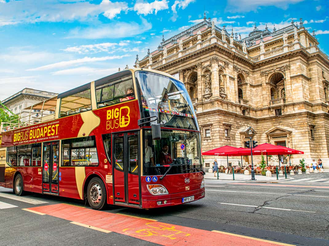 Boedapest hop-on hop-off bus