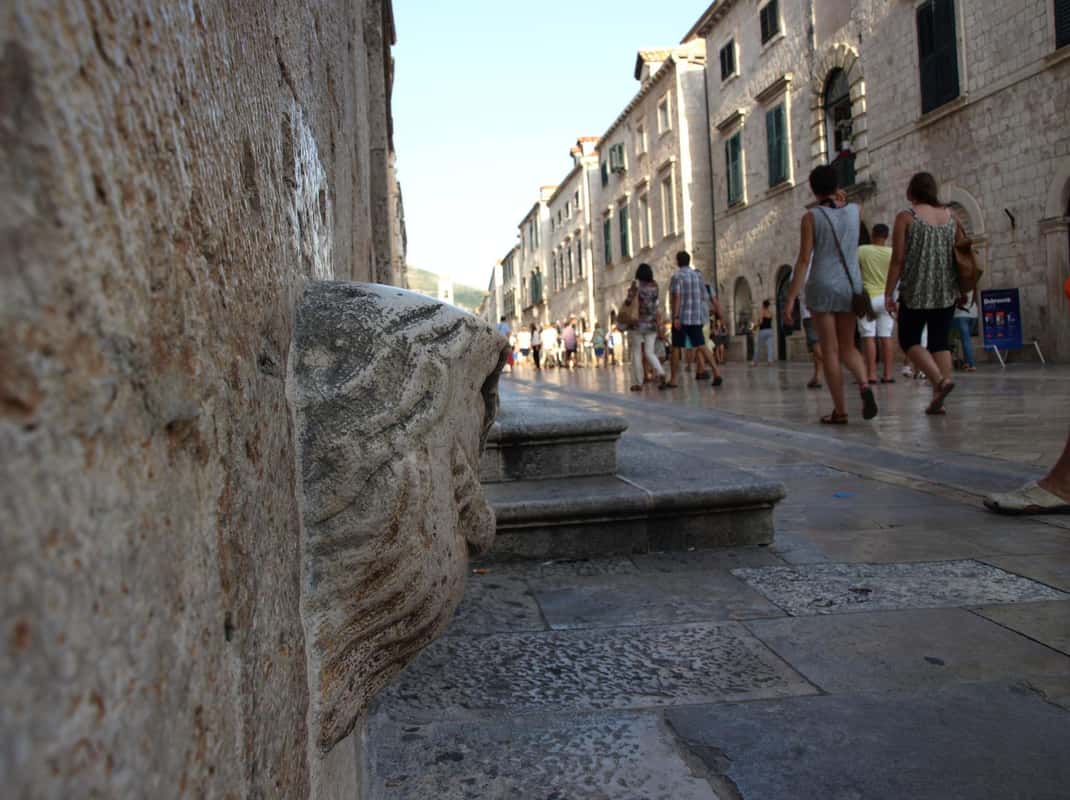 Stradun hoofdstraat Dubrovnik