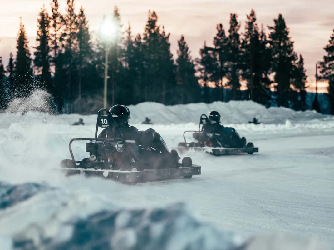 Ijskart circuit Lapland