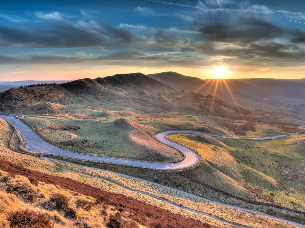 Peak District landschap