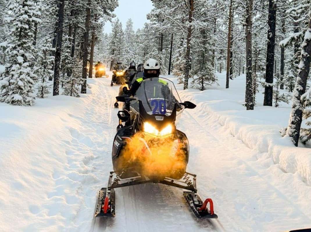 Sneeuwscooter Kiruna