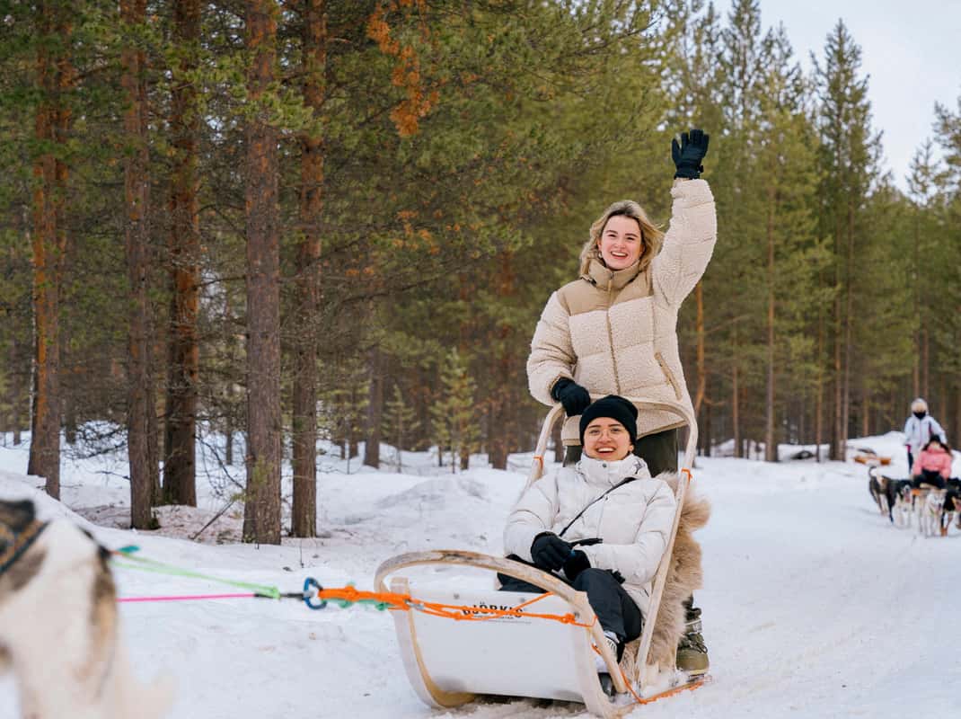 Husky safari Saariselkä