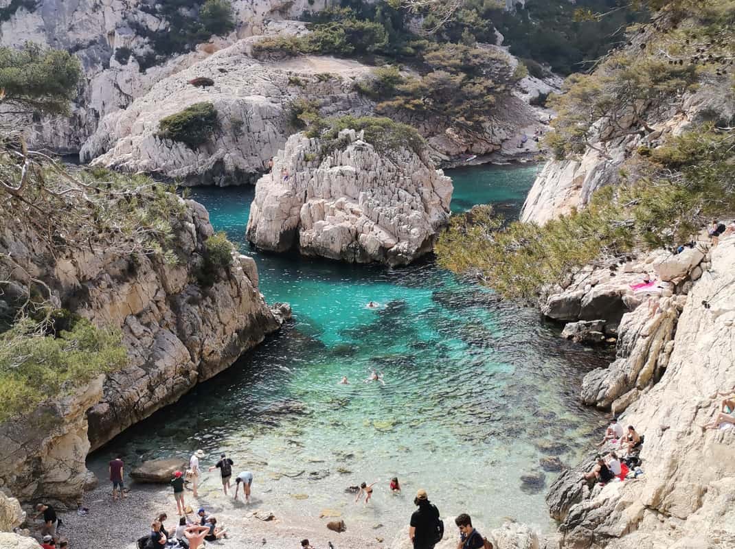 Wandelen in de Calanques bij Marseille