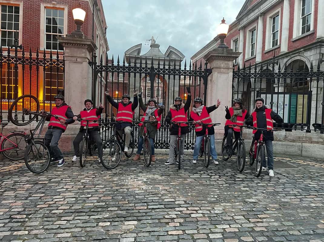 Dublin fietstour groep