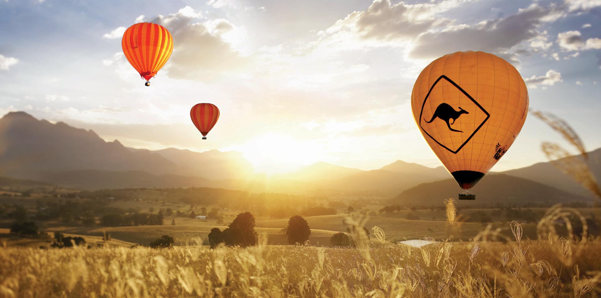Gold Coast: Hot Air Balloon Flight, Sparkling Wine & Photos - Image 1