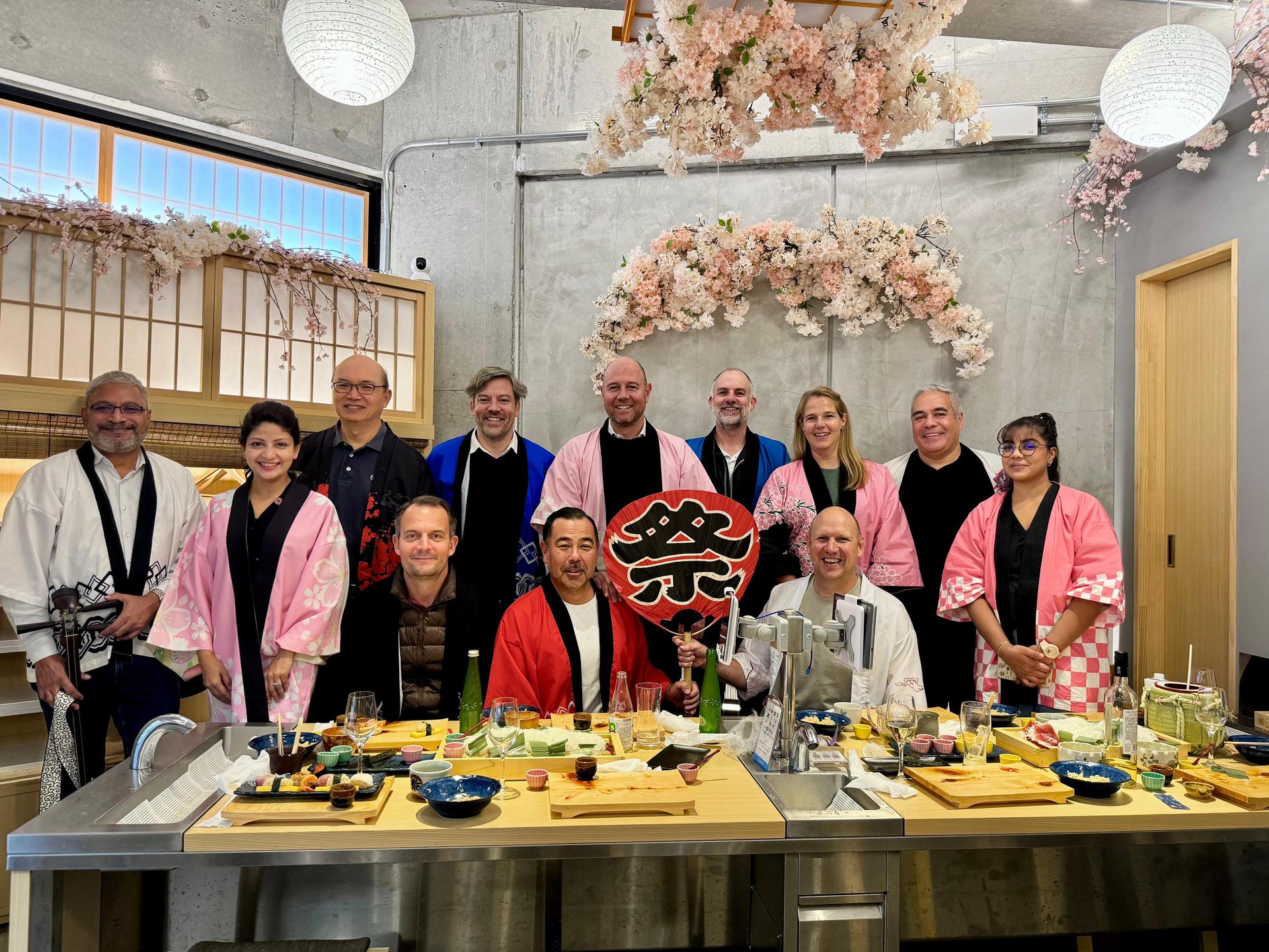 Tokyo: Sushi Making Class in a Happi Coat near a Famous Spot - Thumbnail 3