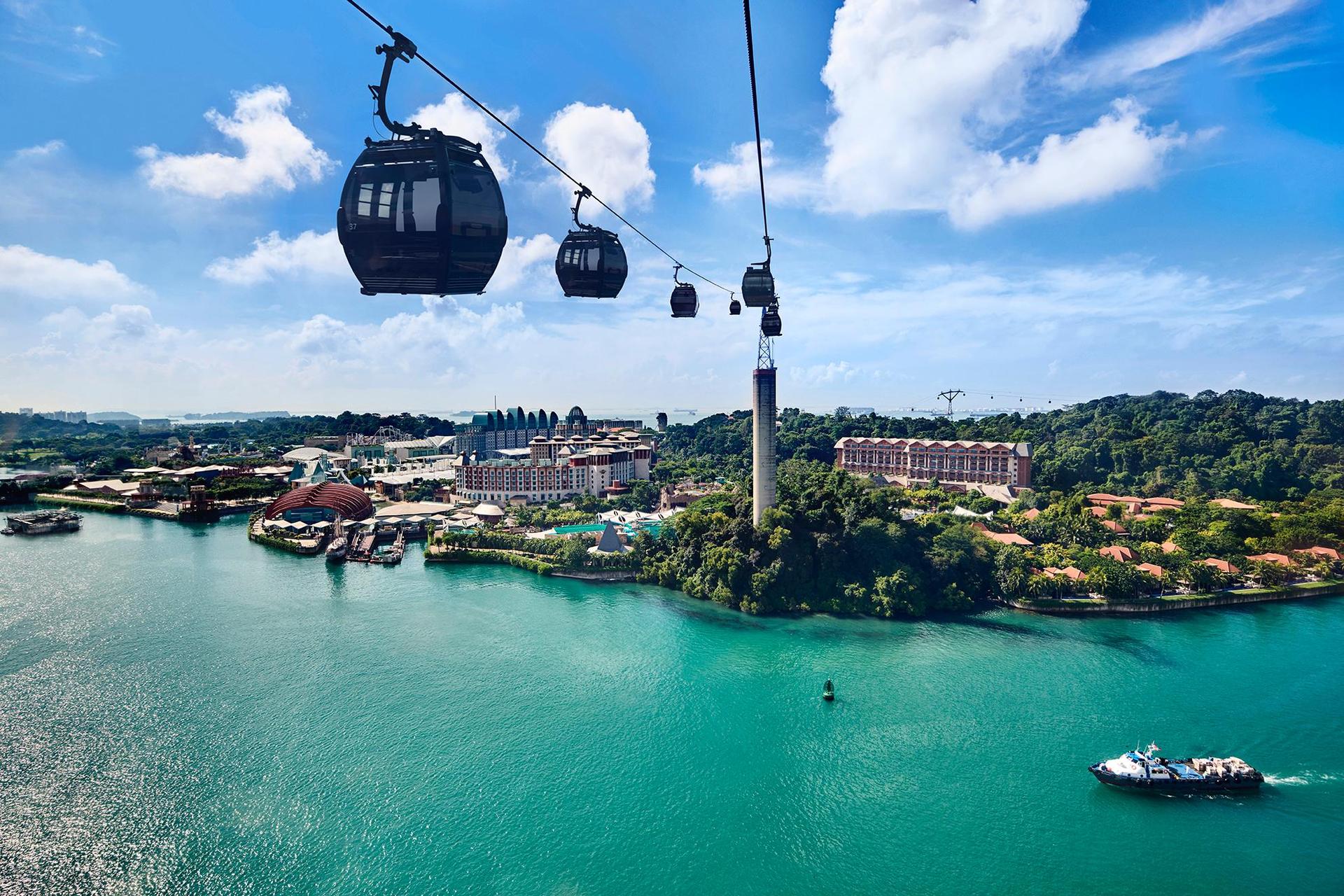 Singapore: Sentosa Cable Car Sky Pass Roundtrip Ticket - Thumbnail 3