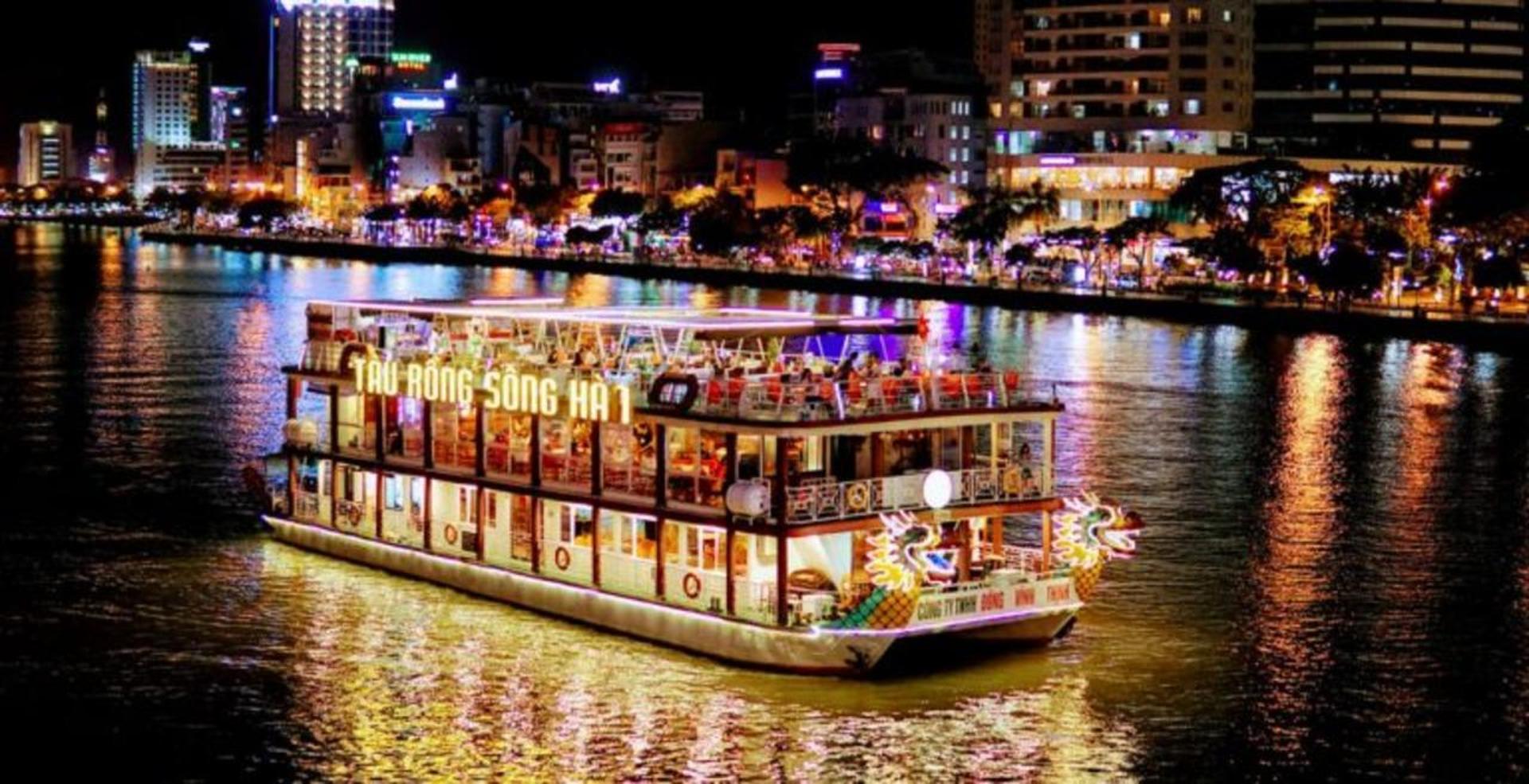 Da Nang: Han River Night Boat Trip with Show on Weekends - Image 1