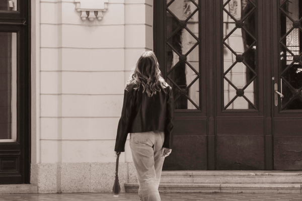 Romantic couple photoshoot in Zagreb at sunset near the iconic St. Mark's Church with colorful roof Romantic couple photoshoot in Zagreb at sunset near the iconic St. Mark's Church with colorful roof