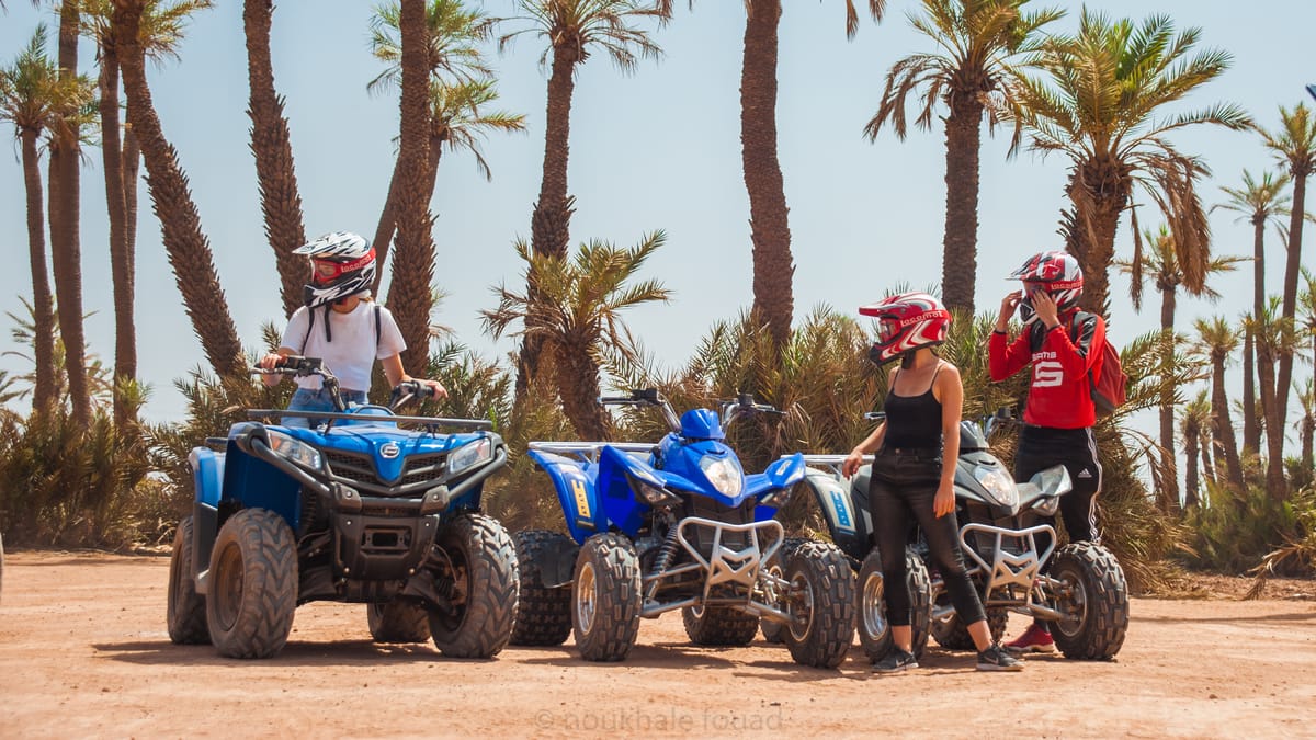 Quad Bike Aktivität in Marrakesch Palmeraie — photo 2 of 9