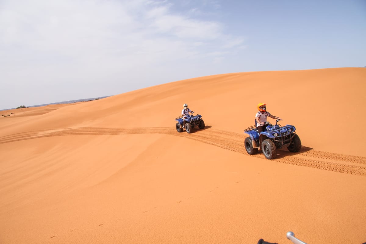 2 Stunden Merzouga Wüste Quad Bike Abenteuer — photo 2 of 5