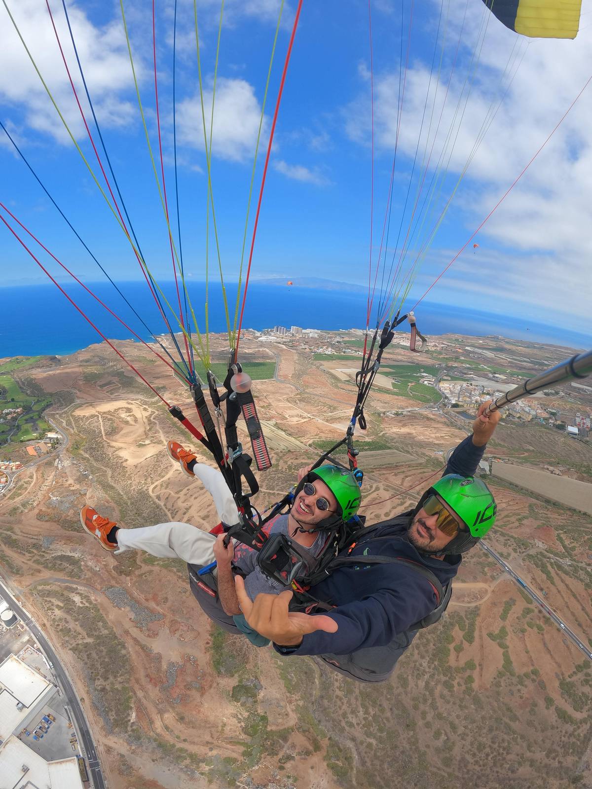 Costa Adeje: Tandemflug mit Abholung