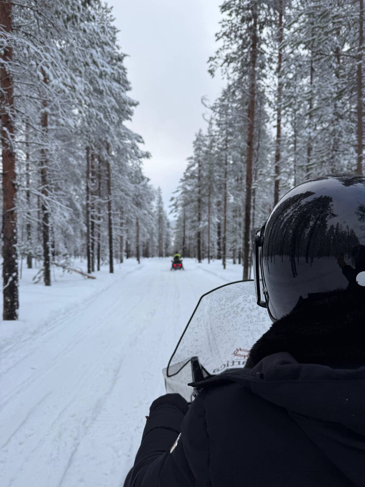 Levi: Snowmobile Safari with Ice Fishing and Outdoor Lunch