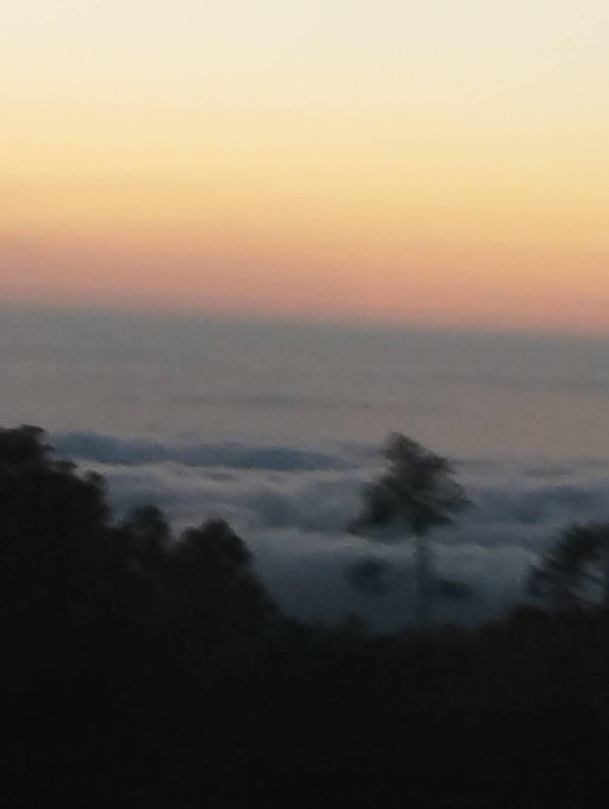Mount Teide sunset and stargazing above the sea of clouds