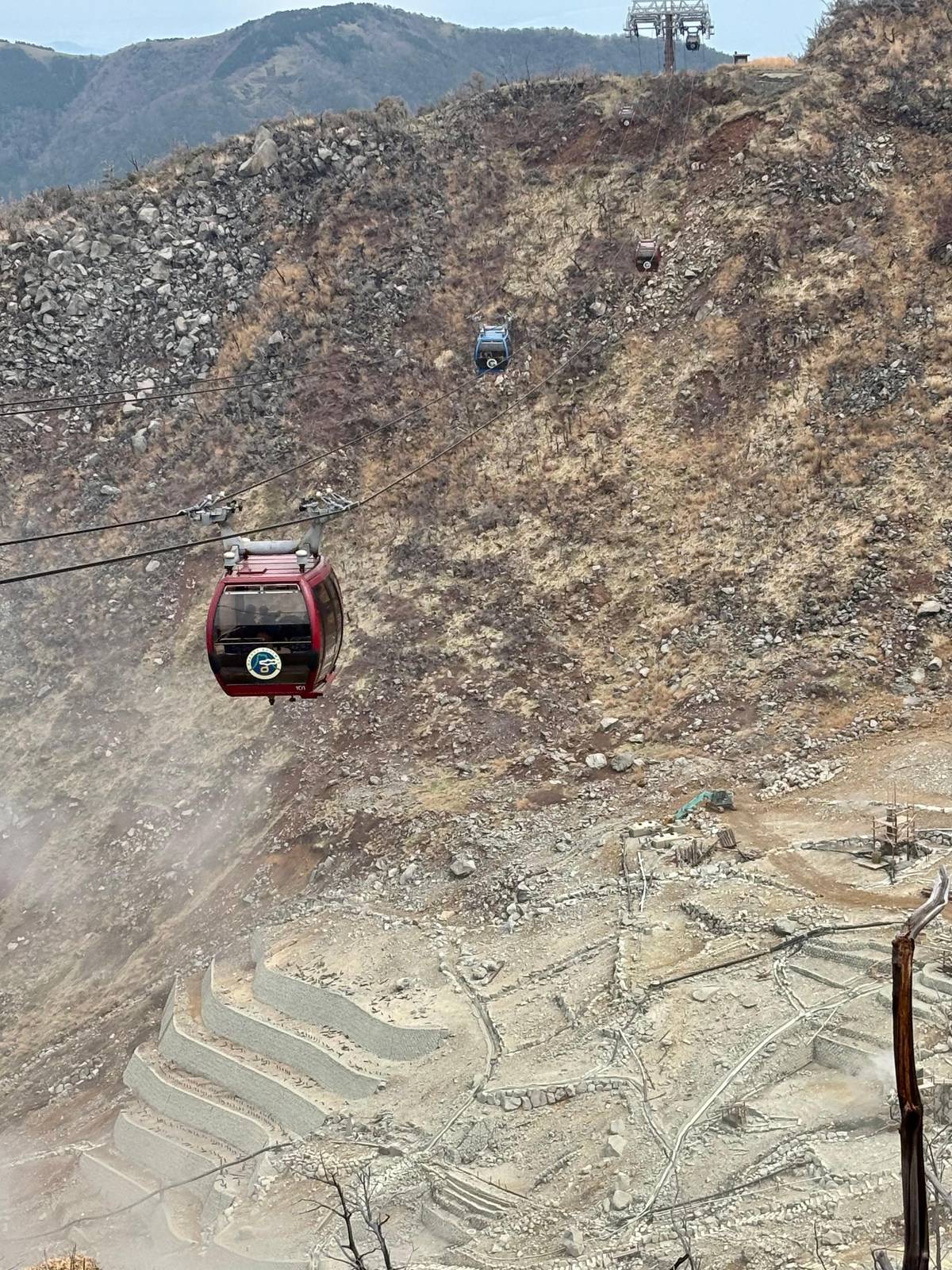 Hakone Ropeway and Owakudani: stations, times and the black eggs
