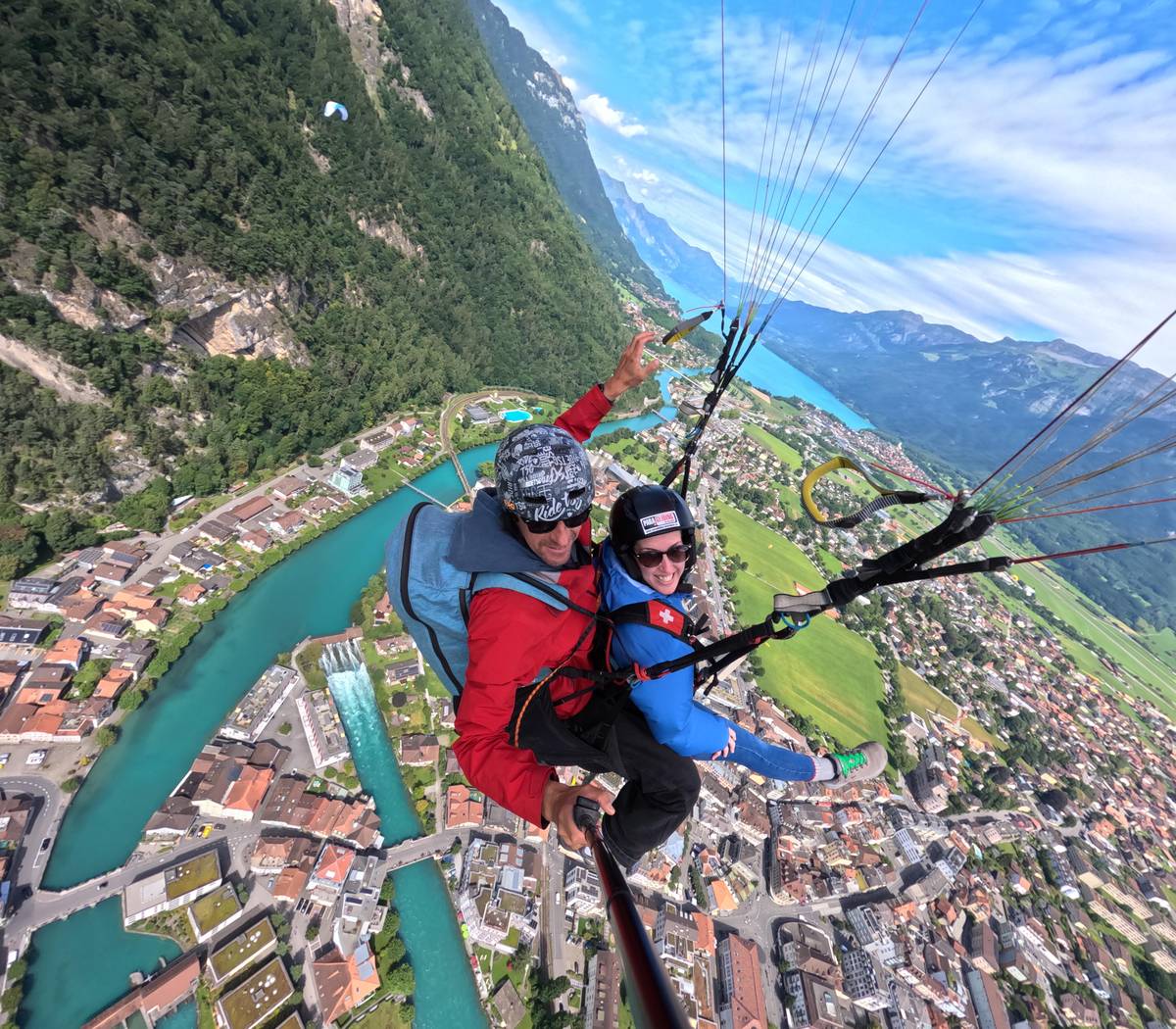 Interlaken: Tandem Paragliding Flight
